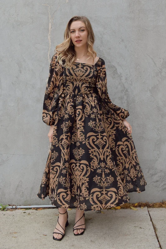 Zahra midi dress