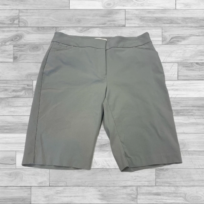 Shorts By Clothes Mentor In Grey, Size: 10