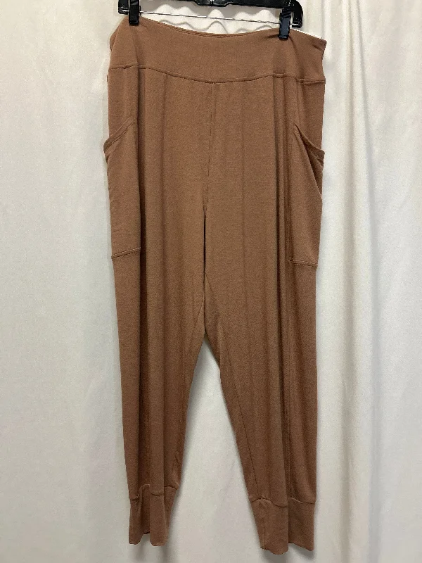 Pants Leggings By Old Navy In Beige, Size: Xl