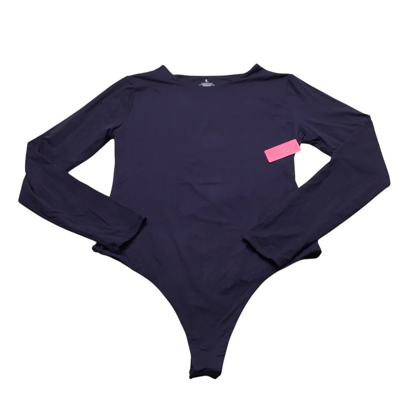 Bodysuit By Clothes Mentor In Navy, Size: Xxl