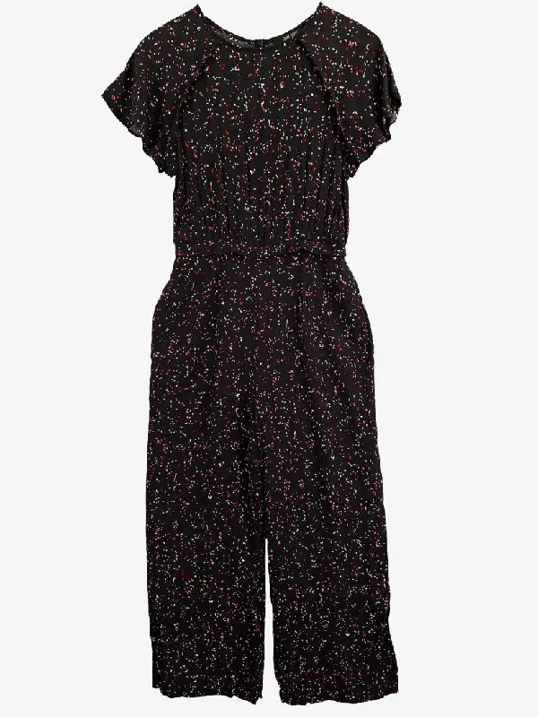 Oxford Classy Confetti Ruffle Jumpsuit Size 6