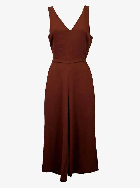 Wilfred Elegant Evening Mocha Jumpsuit Size XS