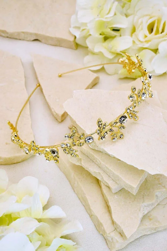 Wedding Headband Rhinestone Embellished Headpiece