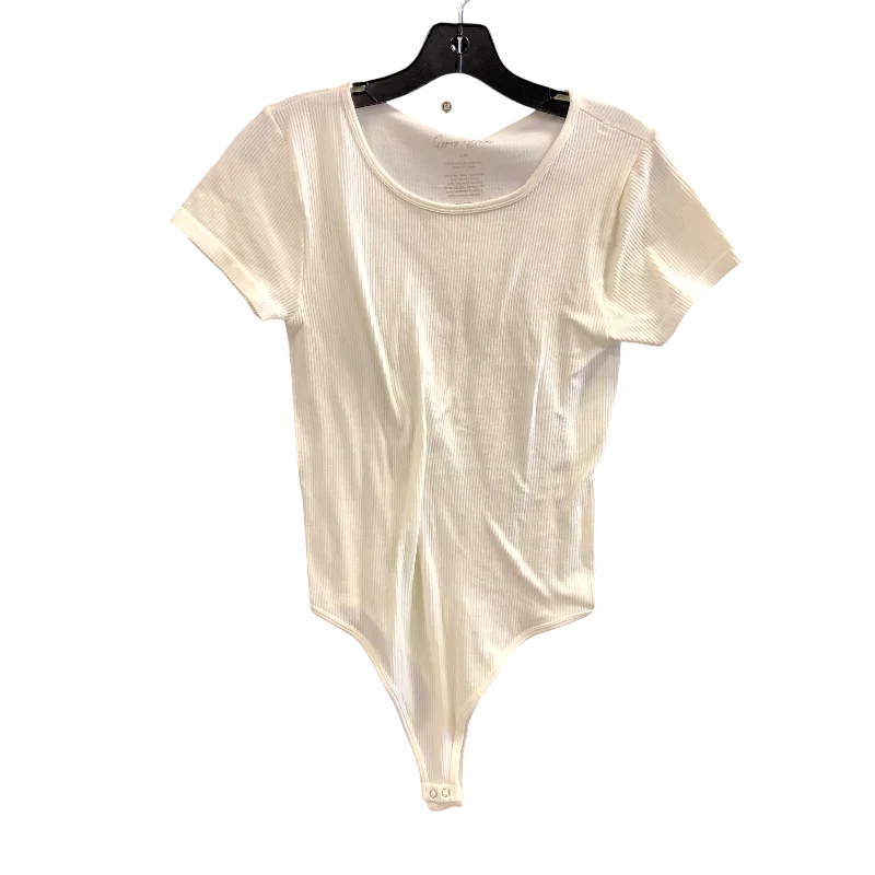 Bodysuit By Cmc In Cream, Size: L