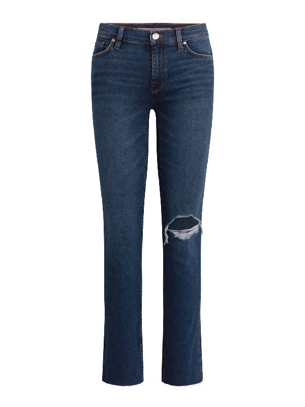 Women's Midrise Straight Ankle Jeans In Legit