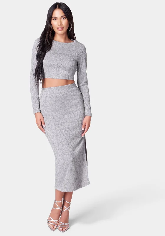 Two Piece Sweater Set Dress