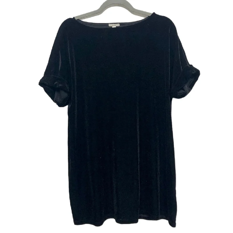 Tunic Short Sleeve By Ecote In Black, Size: S