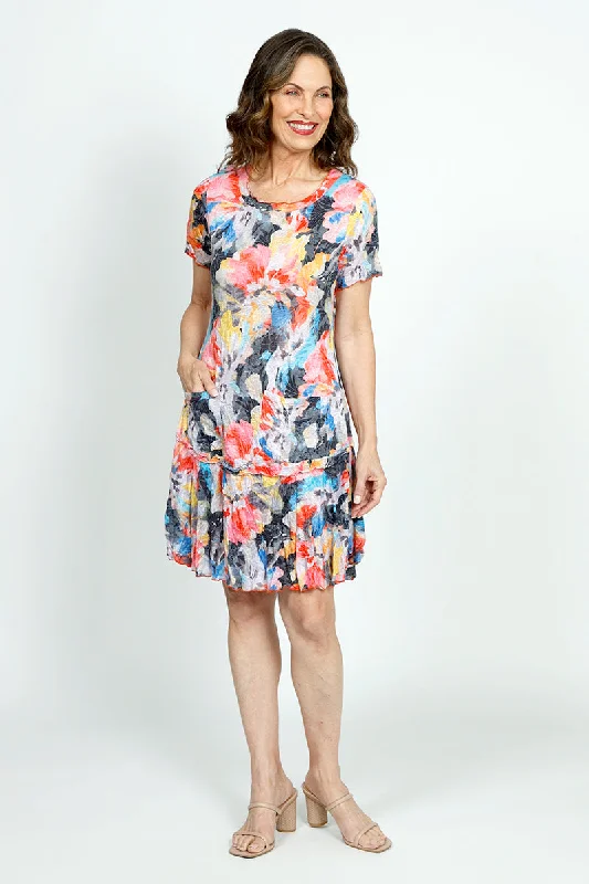 Top Ligne Watercolor Floral Dress