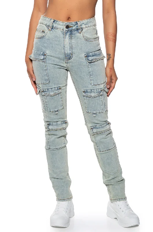 KYLIE STRETCHY SKINNY JEANS MID RISE