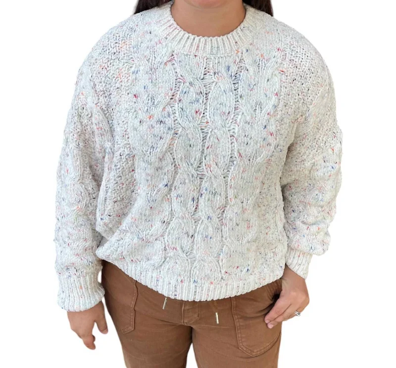 Sprinkled Sweater In Ivory