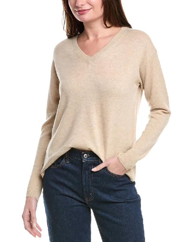 Vince Boxy Wool & Cashmere-Blend Sweater