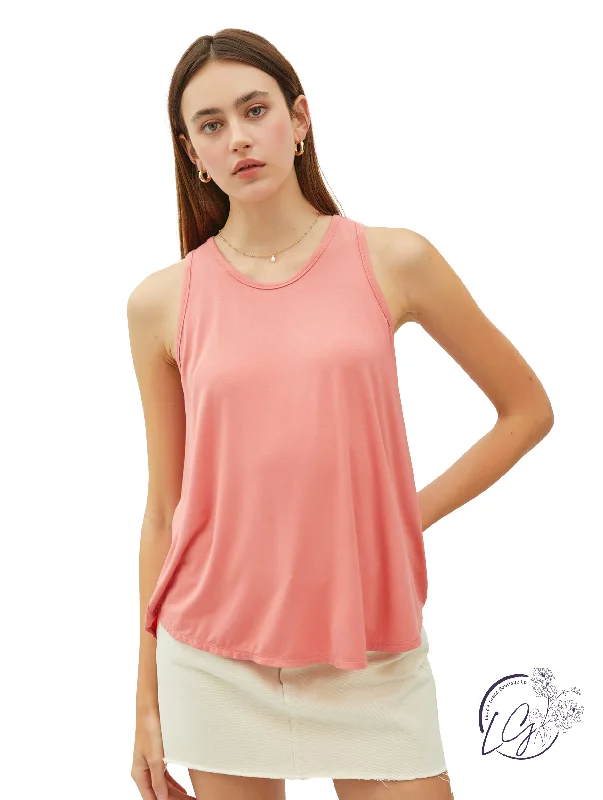 Free Form Round Neck Tank