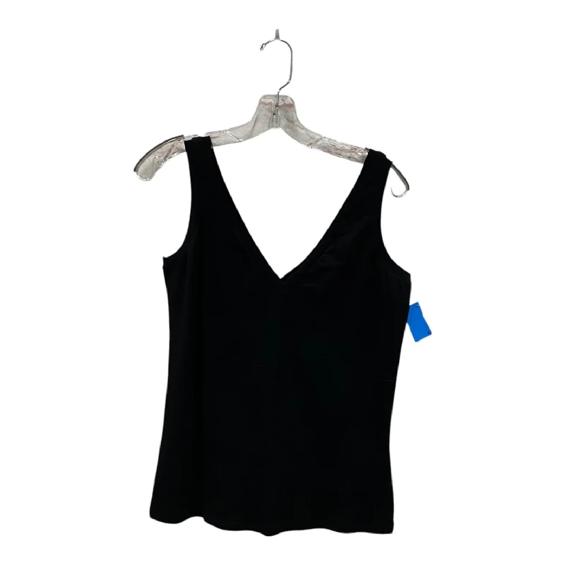 Top Sleeveless Basic By Boden In Black, Size:S