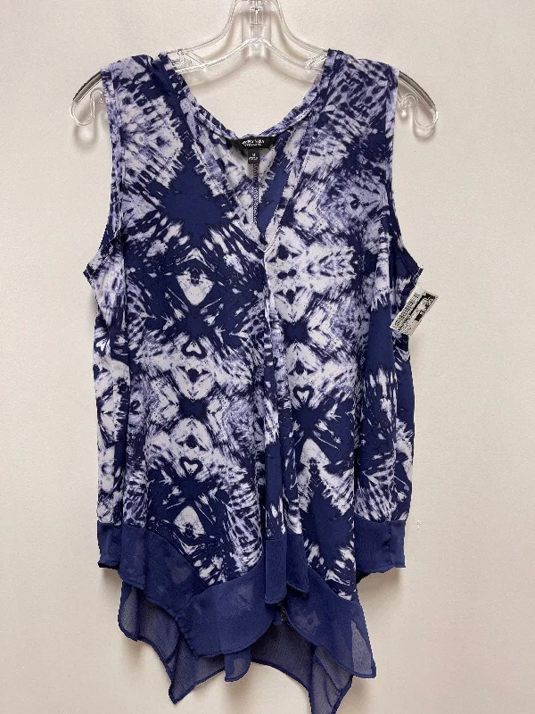 Top Sleeveless By Simply Vera In Purple, Size: M